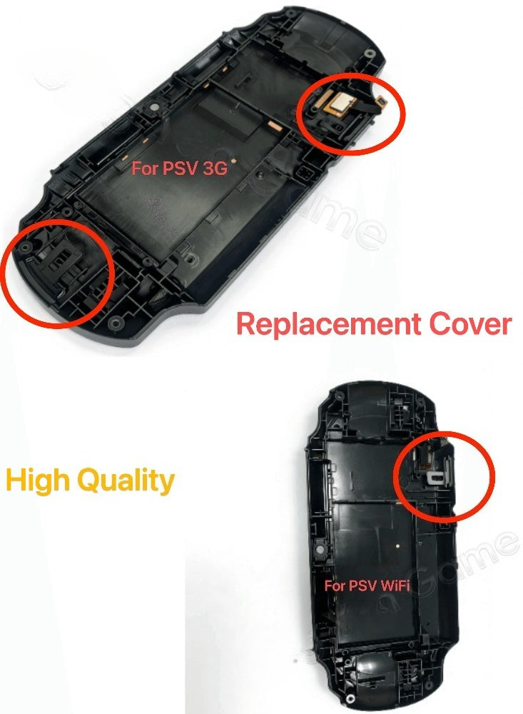 Original New Back Cover Touch Pad For PS VITA 1000 PSV1000 PSVita1000 LCD Screen Touchpad Game console repair parts
