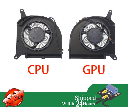 Laptop CPU GPU Cooling Fan PLB07010S12HH DC12V 0.50A 4Pin for Gigabyte Aorus 15G 15P 17G XC XB RX7G Gigabyte laptop repair parts