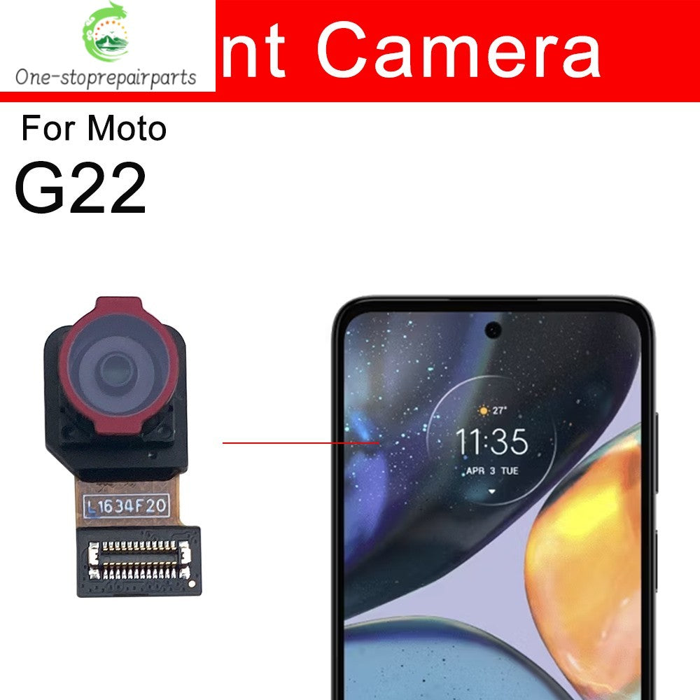 Back Rear Camera Big Main Camera Front Camera Flex Cable For Motorola Moto G22 G32 G62 G13 G23 G73 G14 G24 G55 G34 G84 G35 5G Motorola phone repair parts