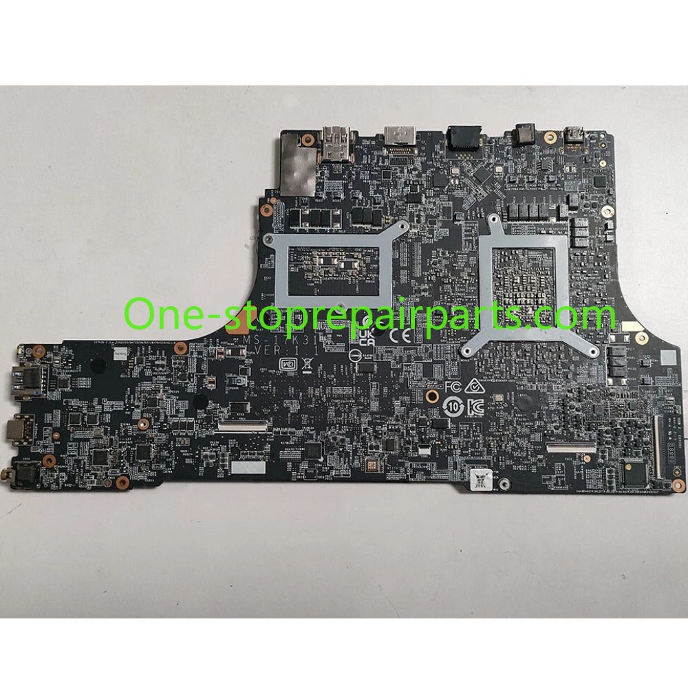 Original For MSI GE76 RAIDER 11UG MS-17K3 MS-17K31 laptop Motherboard WITH i7-11800H RTX3060 I9-11980HK RTXA5000 Tested Fast Ship MSI laptop repair parts