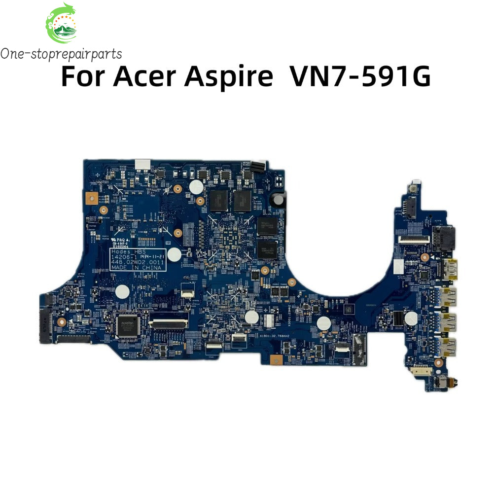 14206-1 For Acer Aspire VN7-591 VN7-591G Laptop Motherboard With i5 i7-4710HQ CPU GTX860 GTX960M GPU 448.02W02.0011 NB.MUY11.002 Acer laptop repair parts