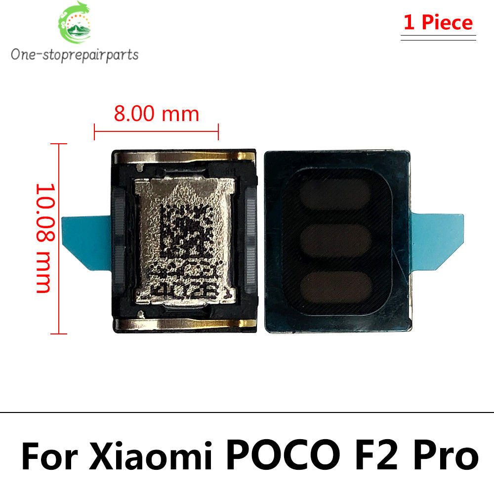 10Pcs, Front Top Earpiece Earphone Ear Speaker Sound Receiver For Xiaomi Poco F1 F2 F3 F4 F5 M3 M4 M6 X3 X4 X6 Pro 5G X3 GT  Xiaomi  Xiao mi phone repair parts