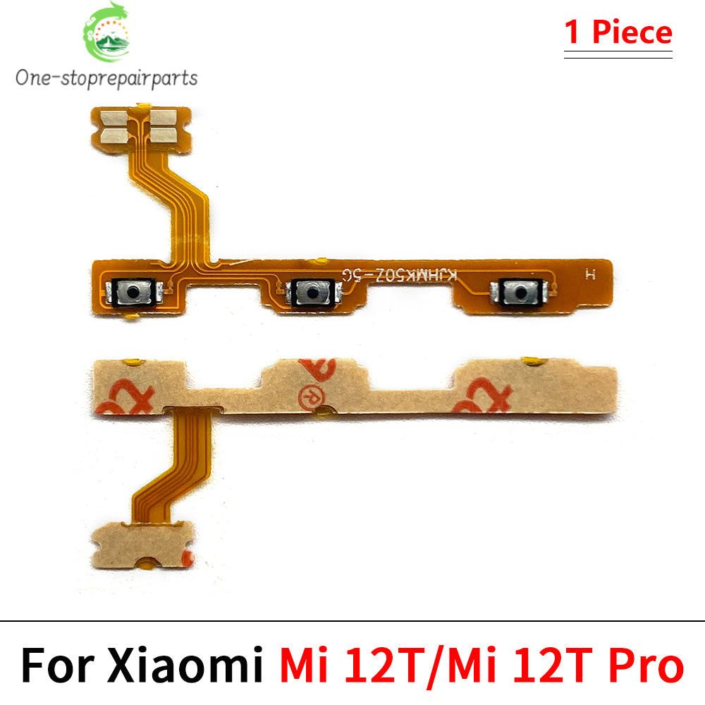 New Power Button Volume Side Button Key Flex Cable For Xiaomi Mi 11T 12T 13T Pro Replacement Parts  Xiaomi  Xiao mi phone repair parts