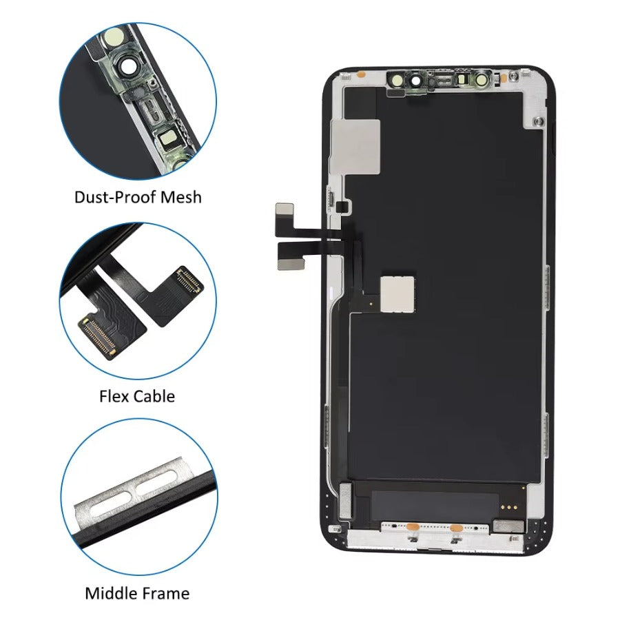 AAA+ OLED For iPhone X XR XS Max LCD Display 11 Pro Max 12 Pro 13mini Digitzer Assembly For iPhone 13 Pro Max LCD Touch Screen iPhone phone repair parts
