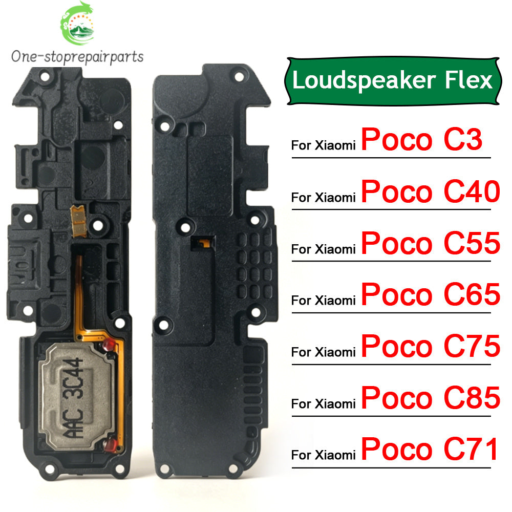 New For Xiaomi Poco C3 C40 C55 C65 C71 C75 C85 Loud Speaker Buzzer Ringer Loudspeaker Flex Cable  Xiaomi  Xiao mi phone repair parts