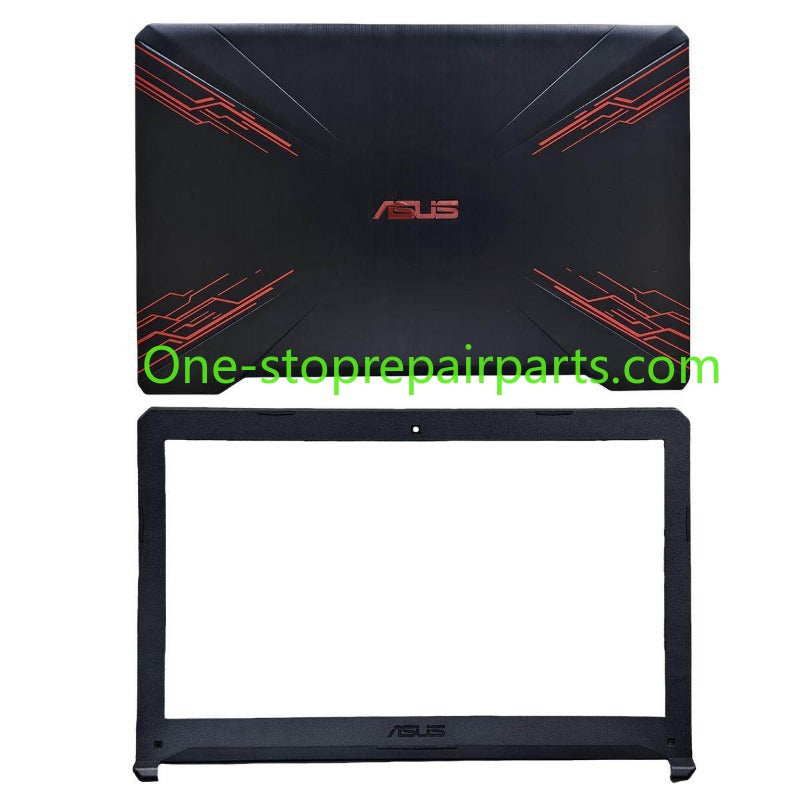 Cover case for ASUS FX80 FX80G FX80GE FX504 FX504G  lcd back housing bezel frame bottom upper topcse palmrest bottom D cover case hinge set cover