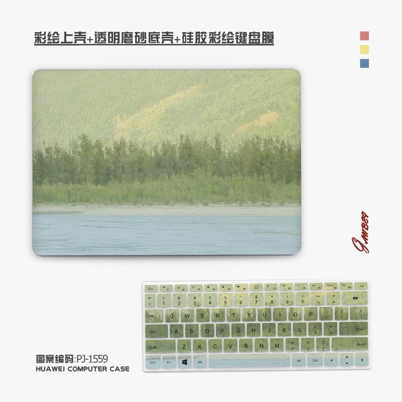 Oil Painting 2026 For Huawei 13 "14" 15 "16" matebook14 13s xPro D16 MagicBook 14 D14 MateBook D16/SE/Hi D16 Laptop Case, Protective Case Honor Laptop accessories