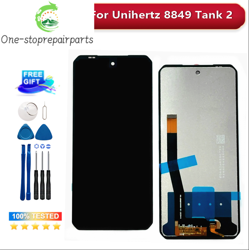 New Original 6.79' Digitizer For Unihertz 8849 Tank 1 Tank 2 Tank 3 Pro S Phone2460*1080 LCD Display With Touch Screen Assembly Other brand Phone repair parts