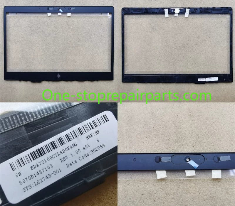 Cover case for HP EliteBook 850 755 G5 L15525-001 L15524-001 L15527-001 L15529-001 L14360-001 L63362-001 lcd back housing bezel upper topcase palmrest lower bottom hing cover HP laptop repair parts