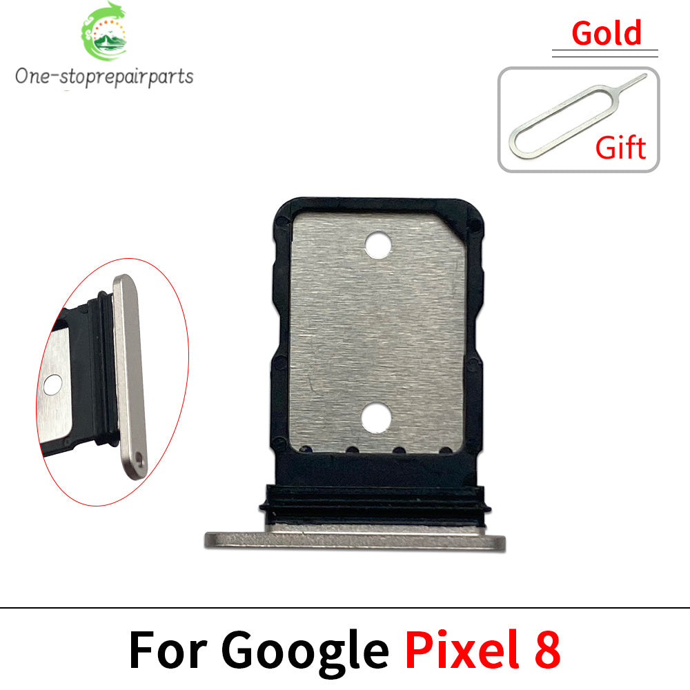 SIM Card Slot SD Card Tray Holder Adapter For Google Pixel 7 / Pixel 7 Pro / Pixel 7A / Pixel 8 / Pixel 8 Pro / Pixel 8A Google Pixel phone repair parts