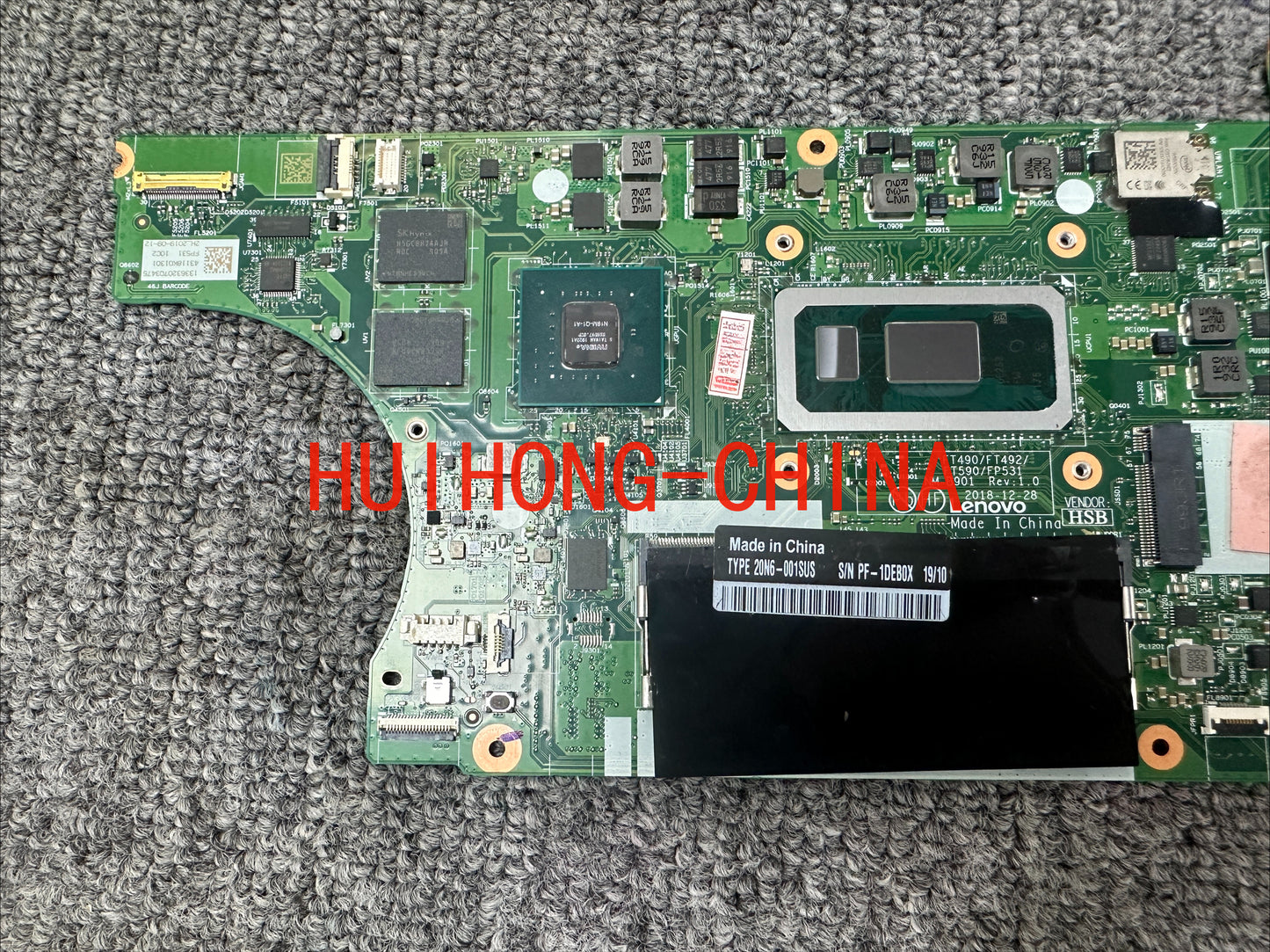 Lenovo ThinkPad T490 independent main board I7-8565U 8GB memory, independent graphics card NM-B901