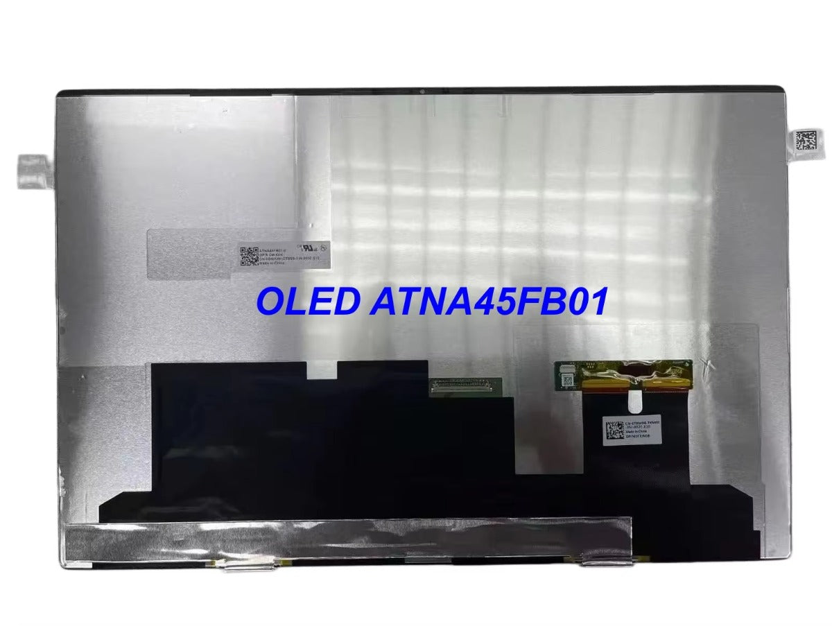 14.5" 3.2K 3200 x 2000 OLED 120Hz LCD Screen Replacement For Dell XPS 14 9440 P184G P184G001 P184G002 ATNA45FB01-0 Full Assembly With Hinges Display Panel Dell laptop repair parts