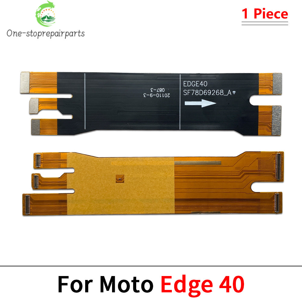 10Pcs, SIM Card Reader Holder Connector Socket Slot Main Flex Cable For Moto Edge 20 30 40 X30 Pro Neo Fusion Lite Ultra Plus Motorola phone repair parts