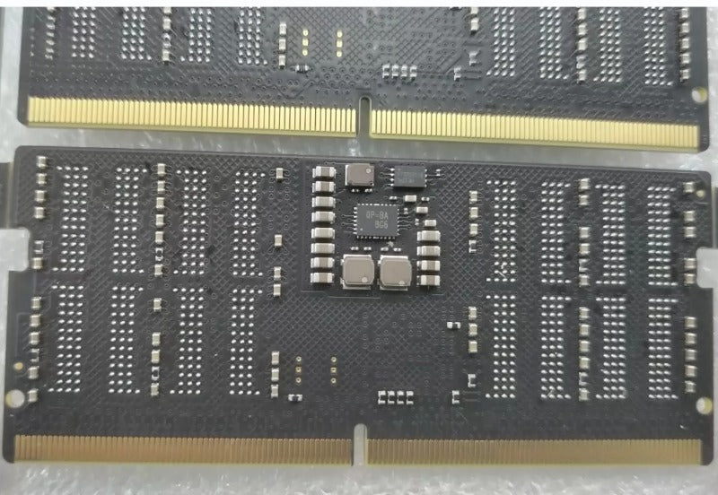 GEN5 5TH PCB baseplate board DDR5 8-bit single-sided 8pin notebook Laptop PCB baseplate with small materials Tinned with Resistor and Capacitor  repair tools