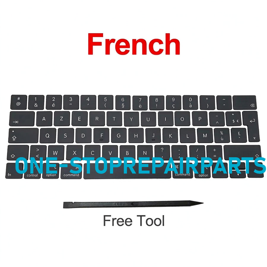 New A1989 A1990 Keyboard keys keycap for Macbook Pro Retina laptop key cap 2018 2019 Year Macbook repair parts