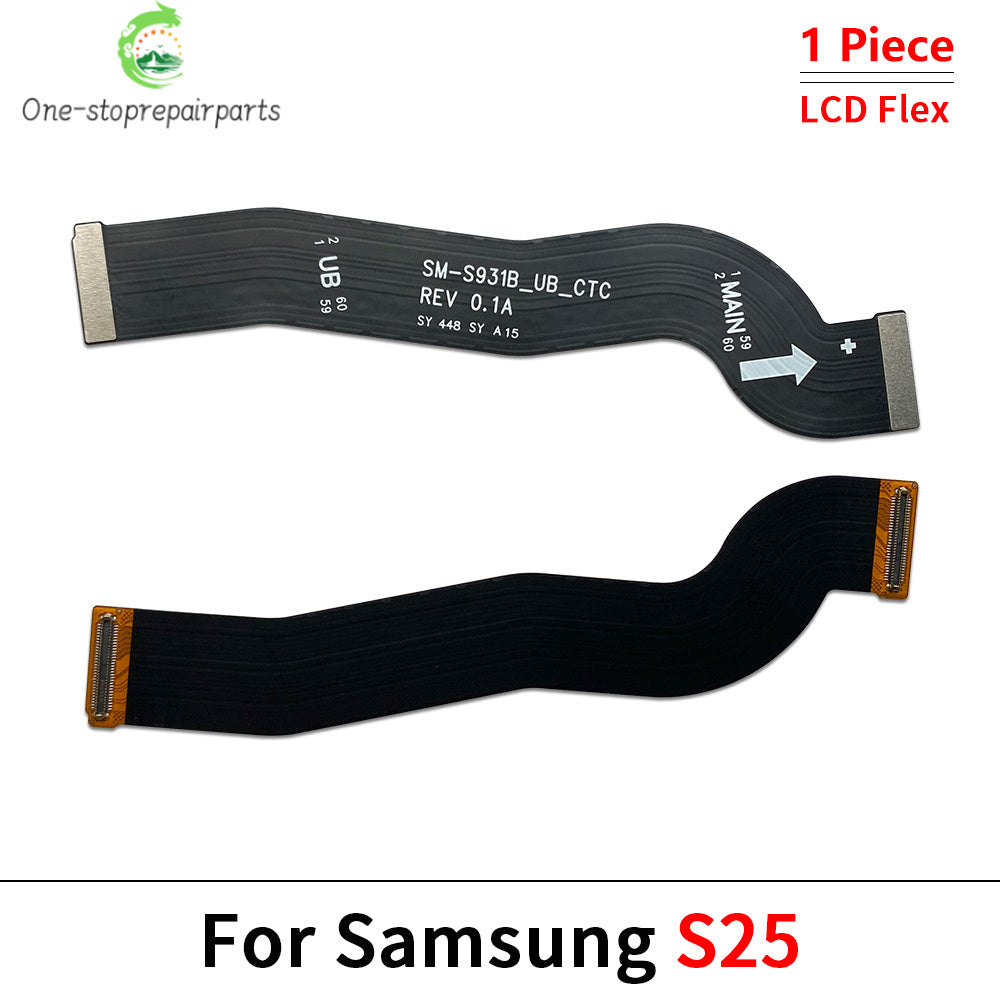 10Pcs, Main Board Motherboard LCD Wifi Signal Flex Cable For Samsung S25 Plus Ultra S931 S936U S938U Samsung phone repair parts