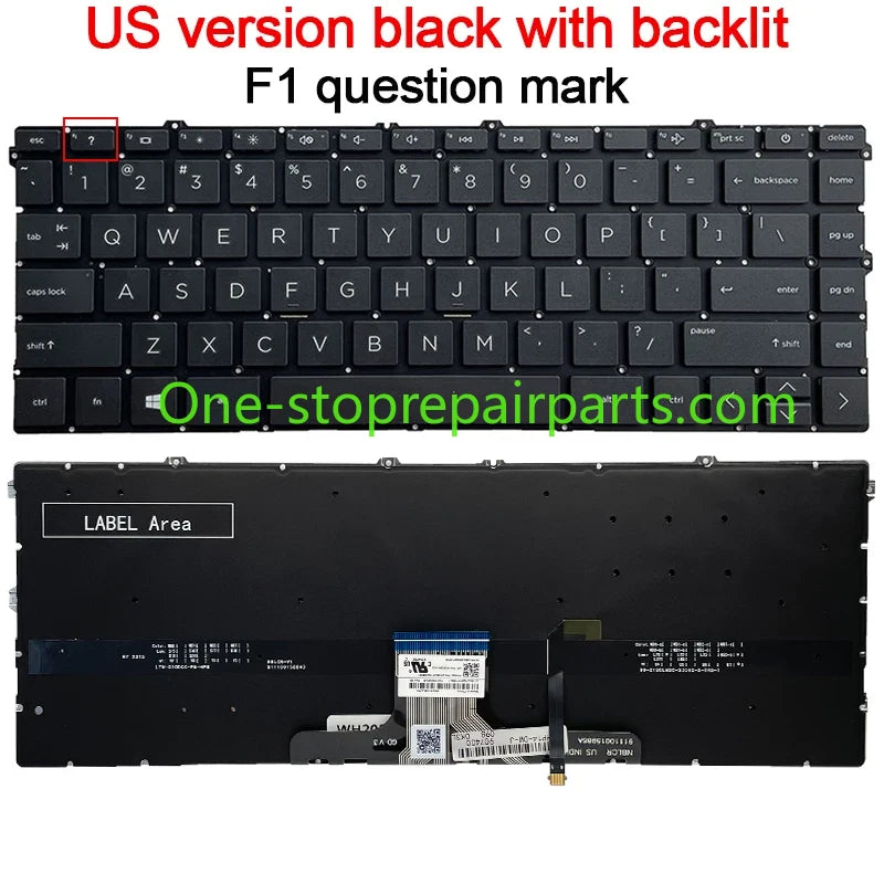 US NEW keyboard For HP Pavilion x360 14M 14-DW 14-DV 14-DY 14-EK 14-EC 14-EM 14-EP TPN-I141/I142/C157/C158 14-EE English laptop HP laptop repair parts