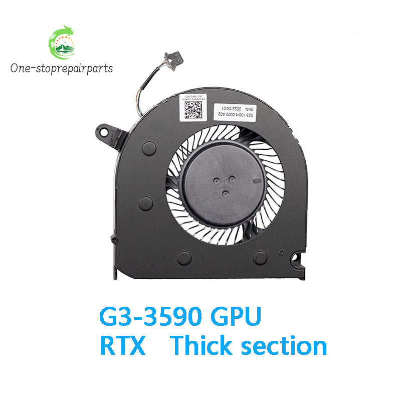 New Original Laptop CPU GPU Cooling Fan FOR DELL G3-3579 G3-3590 Dell laptop repair parts