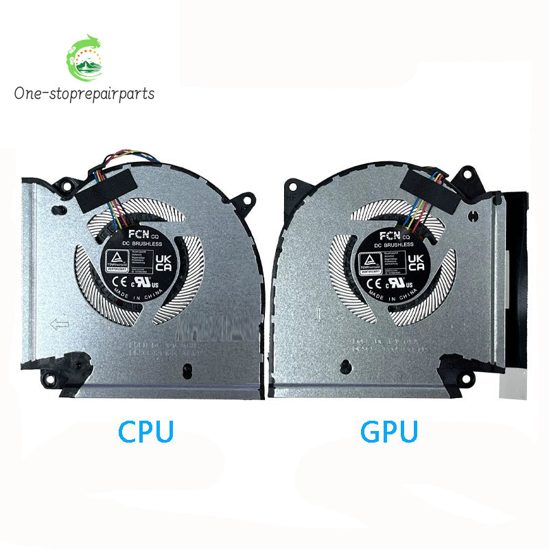 New Original Laptop CPU GPU Cooling Fan For ASUS ROG 7 PLUS G713PV G713P G713PU PI 12V ASUS laptop repair parts