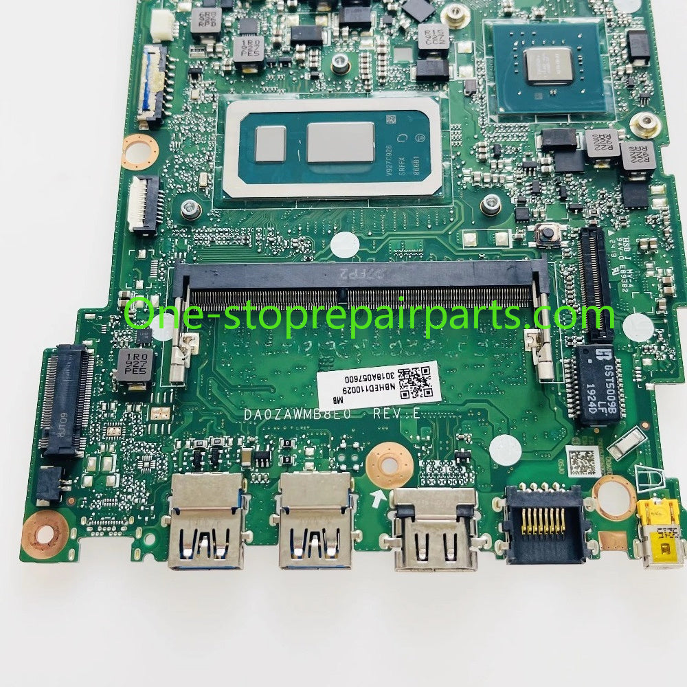 DA0ZAWMB8E0 DA0ZAWMB8G0 For Acer Aspire 3 A315-55 A315-55G Laptop Motherboard With i5 i7 CPU MX230 2GB GPU 4GB-RAM 100% work Acer laptop repair parts