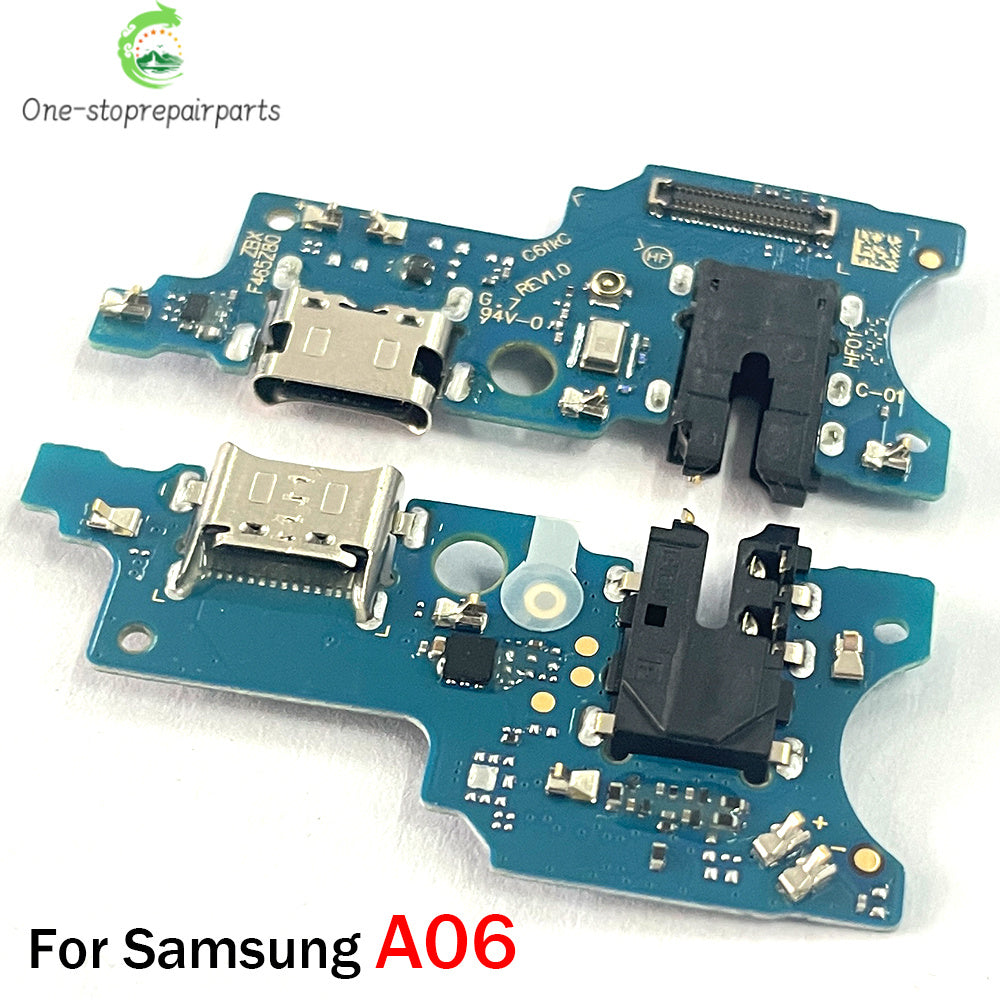 10Pcs, USB Charger Dock Connector Charging Port Microphone Flex Cable  For Samsung A06 A16 A26 A56 A07 A17 A37 A57 4G 5G Samsung phone repair parts