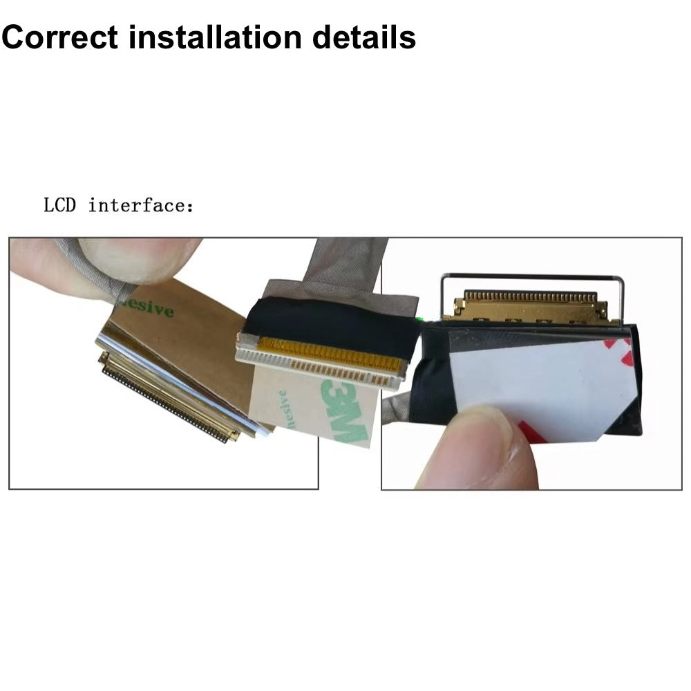 UX490 LCD Video Screen CABLE For Asus ZenBook Deluxe UX490 UX490UA UX490U UX490UAR T64275W3 Laptop LVDS Cables PC Connector Flex ASUS laptop repair parts