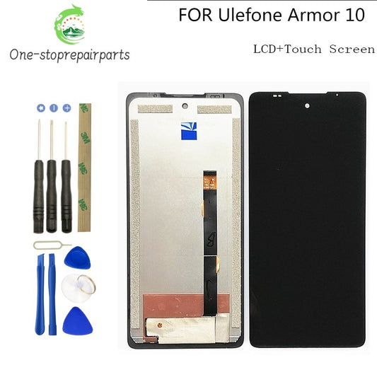 6.67"Origina For ULEFONE Armor 10 5G LCD Display + Touch Screen Replacement 1080x2400p For Ulefone Armor10 5G LCD Screen + Glue Other Brand Phone repair parts