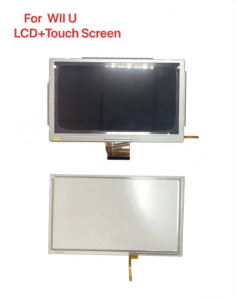 Original LCD Screen Replacement for Wii U WiiU Gamepad LCD Display with Touch Screen Glass Digitizer Alssembly Game console repair parts