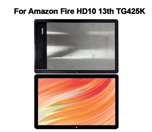 For Amazon Fire HD10 Kids Pro Tablet 2023 TG425K LCD Display Touch Screen Digitizer Glass Assembly Tablet repair parts