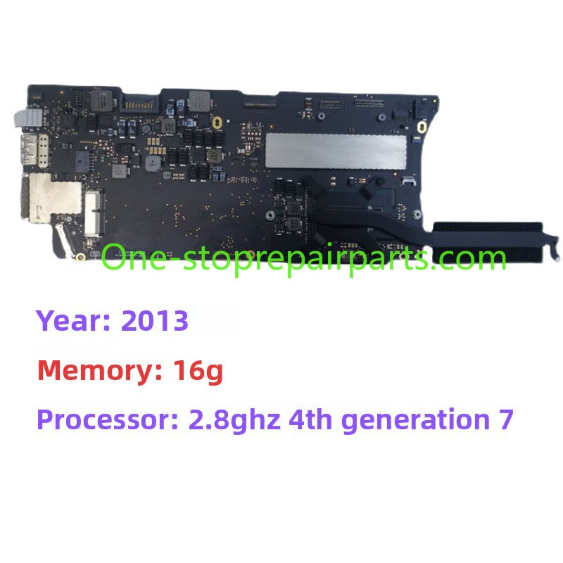 Logic board for Apple Macbook pro A1502 13 inch MacBook Pro 2.4GHz 2.6GHz 2.7GHz 2.8GHz 3.0GHz 3.1GHz 8G 16G 820-3476-A 2013 2014 2015  year motherboard