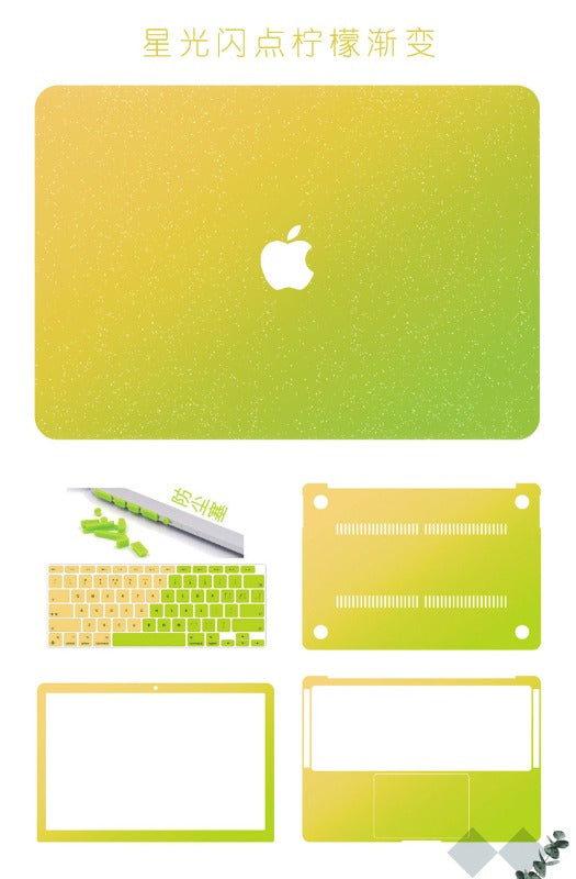 Frosted gradual change color protective case for MacBook Air Pro 11 "12" 13 "14" 15 "16" Neo A3404 A3426 A3427 A3428 A3429 A3449 A3448 A3434 A3403 A3186 A3402 A3401 A3112 A3185 A3114 A3241 A3113 A3240 Laptop accessories