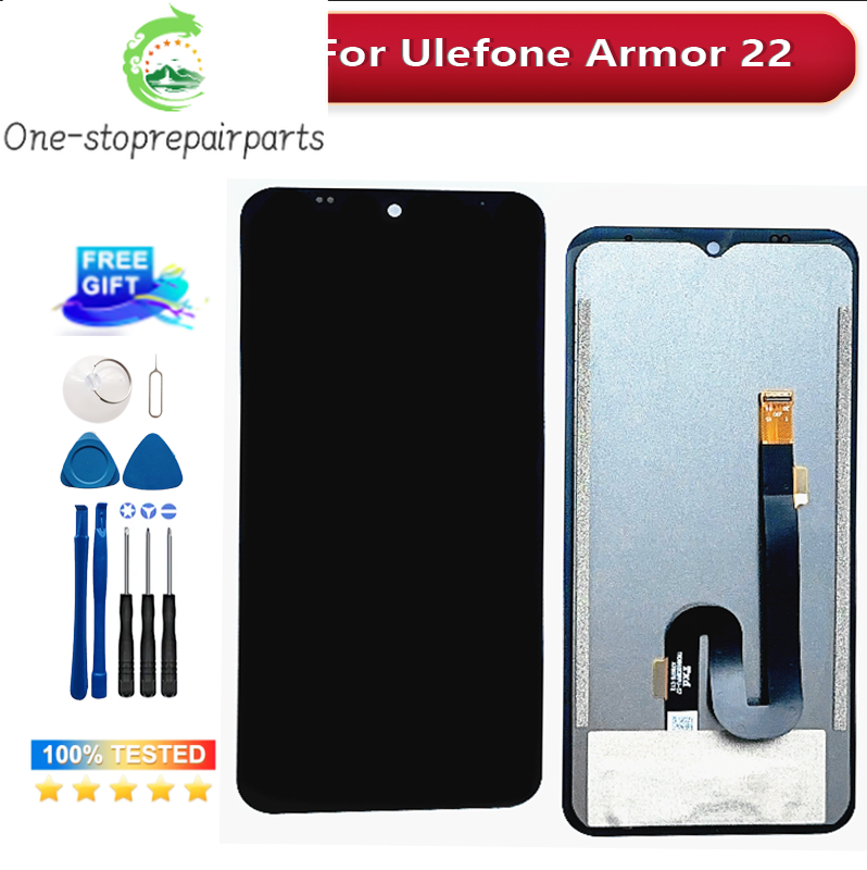 6.58 Inches for Ulefone Armor 22 LCD Display + Touch Screen Assembly Replacement for Armor 22 LCD + Tools Other brand Phone repair parts