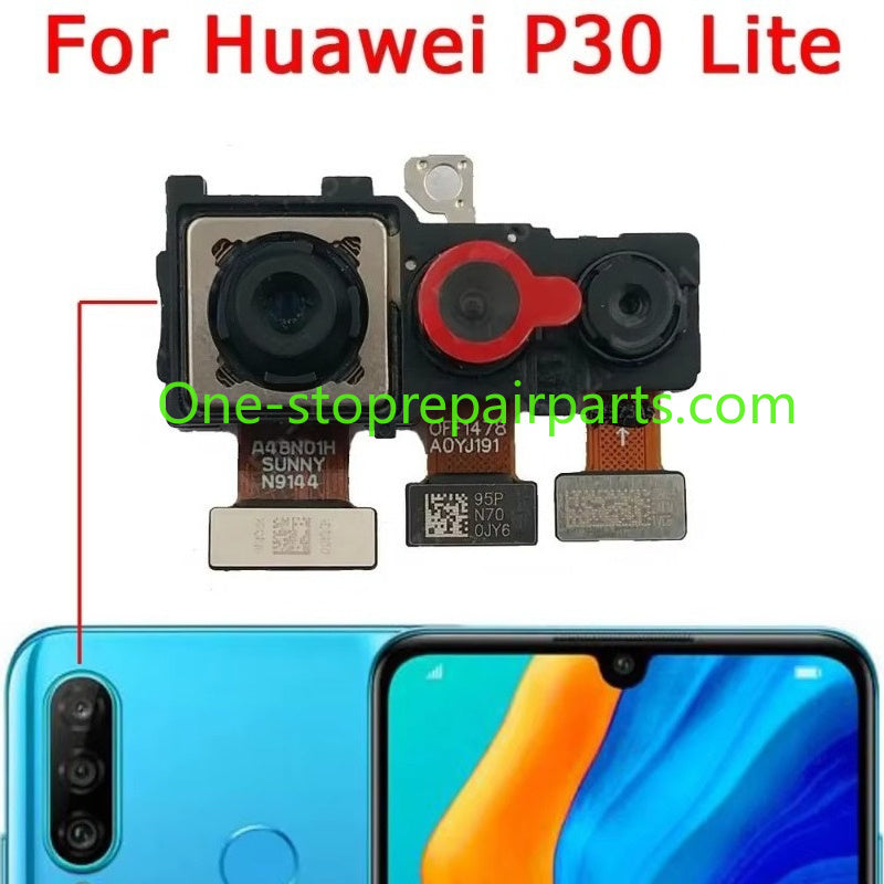 Front Rear Back Camera For Huawei P30 Lite Pro P30Lite P30Pro Main Facing Camera Module Flex HUAWEI phone repair parts