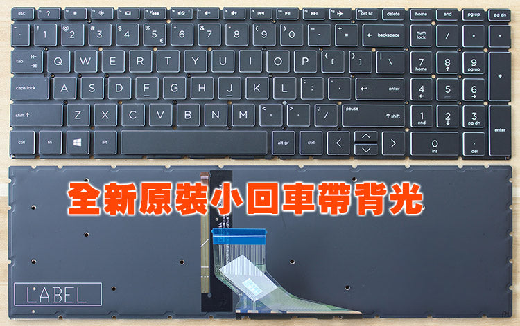(Shipping fee not include)适用HPfor惠普15-DA 15-DB 15-DX 15-DS 15-CS Q229 C135 C136 键盘