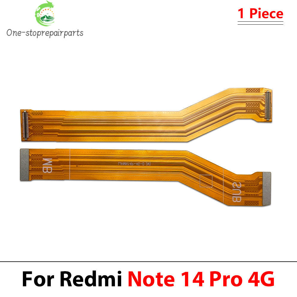 10Pcs Dock Connector Micro USB Charger Charging Port Main Flex Cable Microphone Board For XIaomi Redmi Note 14 Pro Plus 4G 5G  Xiaomi  Xiao mi phone repair parts