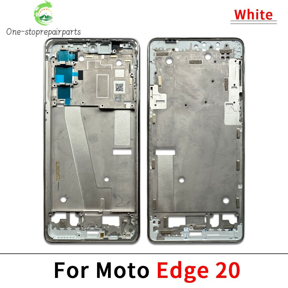 10Pcs, Housing Middle Frame Bezel Middle Frame For Motorola Moto Edge 20 30 Lite Pro / Edge 40 Neo Replacement Parts Motorola phone repair parts