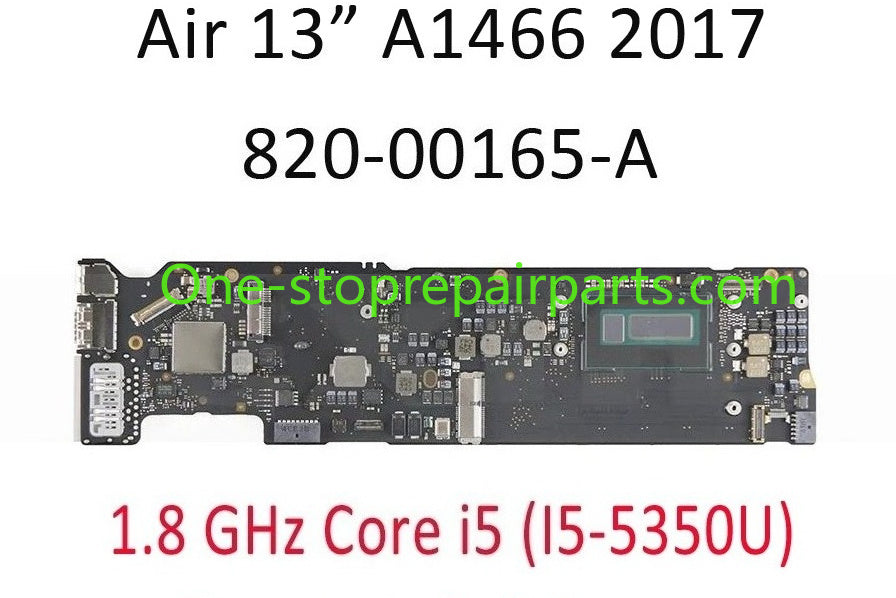 2017 New Pulled! for MacBook Air 13" A1466 Logic Board Motherboard Mainboard 8GB 1.8GHz Core i5 2.2GHz Core i7 820-00165-A Macbook repair parts