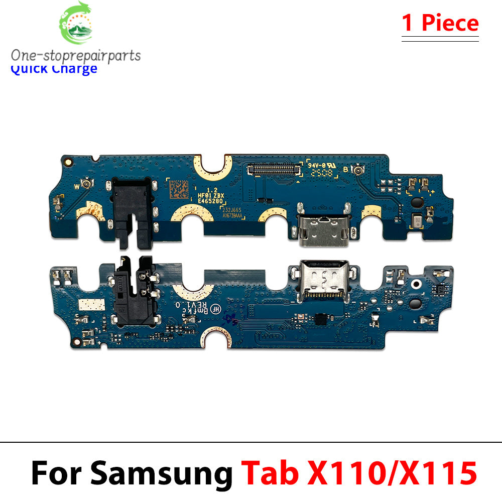 USB Charge Port Connector Charging Board Flex Cable For Samsung T220 T225 T500 T505 T290 T295 T510 T515 X200 X205 X210 X215 X110 Samsung phone repair parts