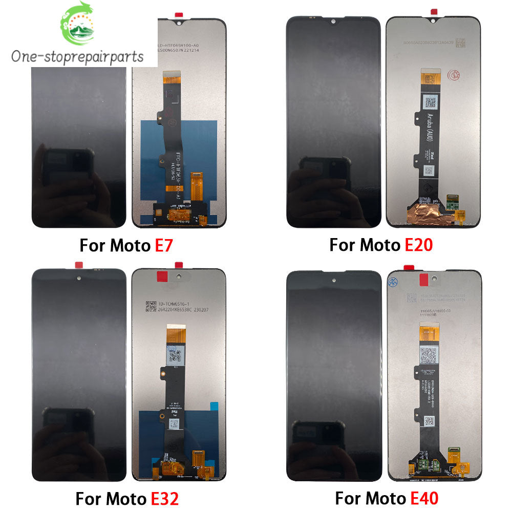 New For Motorola Moto E6 Play Plus E6s E7 Power E20 E32 E40 LCD Display Touch Screen Digitizer Assembly LCD Display Motorola phone repair parts