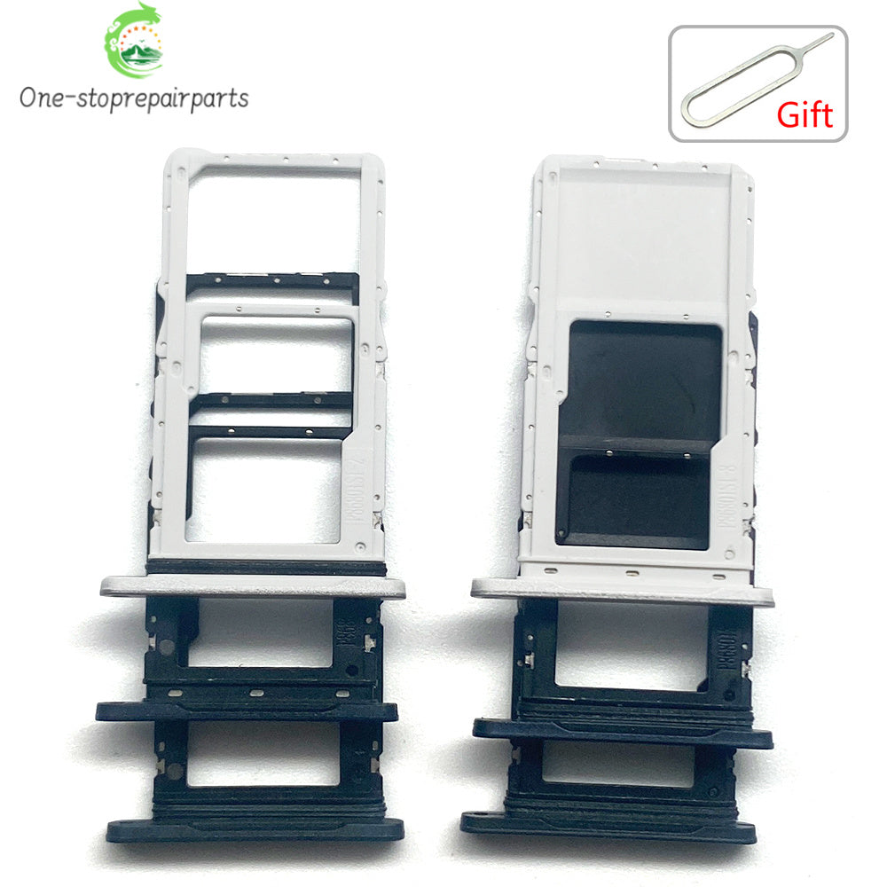New For Samsung Tab A9+ A9 Plus 11" X210 X215 X216 SIM Card Tray Slot Micro SD Chip Holder Pocket Drawer Dual Single SIM Card Samsung phone repair parts