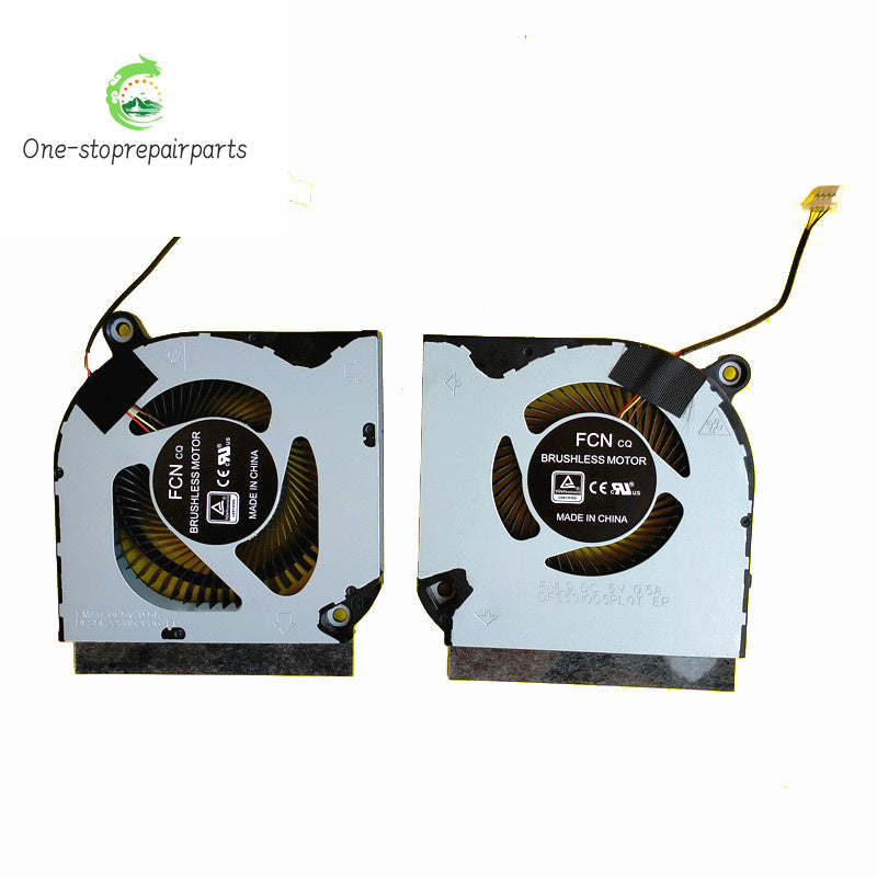 New ORIGINAL Laptop Cpu GPU Cooling Fan FOR ACER Nitro 5 AN515-55 AN517-52 Acer laptop repair parts