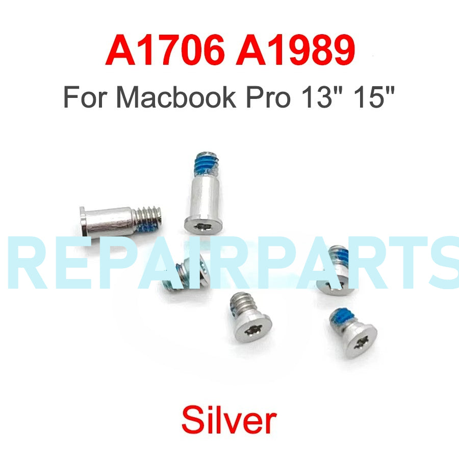 New Computer Case Cover Bottom Back Screws For MacBook Pro Air A1278 A1398 A1466 A1502 A1706 A1707 A1708 A1932 A2141 A2442 A2485 Macbook repair parts