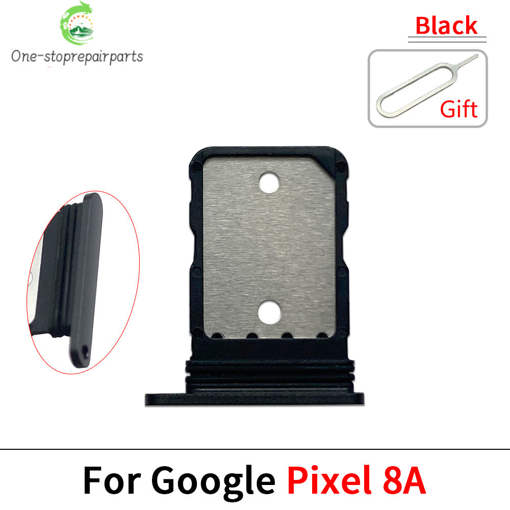 SIM Card Slot SD Card Tray Holder Adapter For Google Pixel 7 / Pixel 7 Pro / Pixel 7A / Pixel 8 / Pixel 8 Pro / Pixel 8A Google Pixel phone repair parts