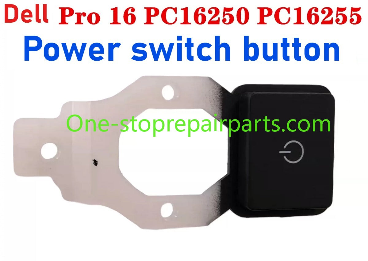Fingerprint Power Button Reader Board For Dell Pro 16 PC16250 Pro 16 PC16255 0WTDC9 Dell laptop repair parts