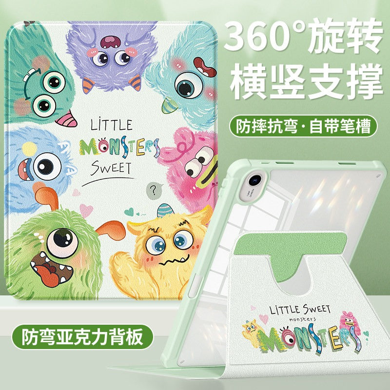 For Huawei matepad11 protective case 2023 new air12.2 tablet case matepadse soft light 115s pen slot 10.4 inches 10.8 For Honor x8pro all-inclusive 11.5s Tablet Accessories