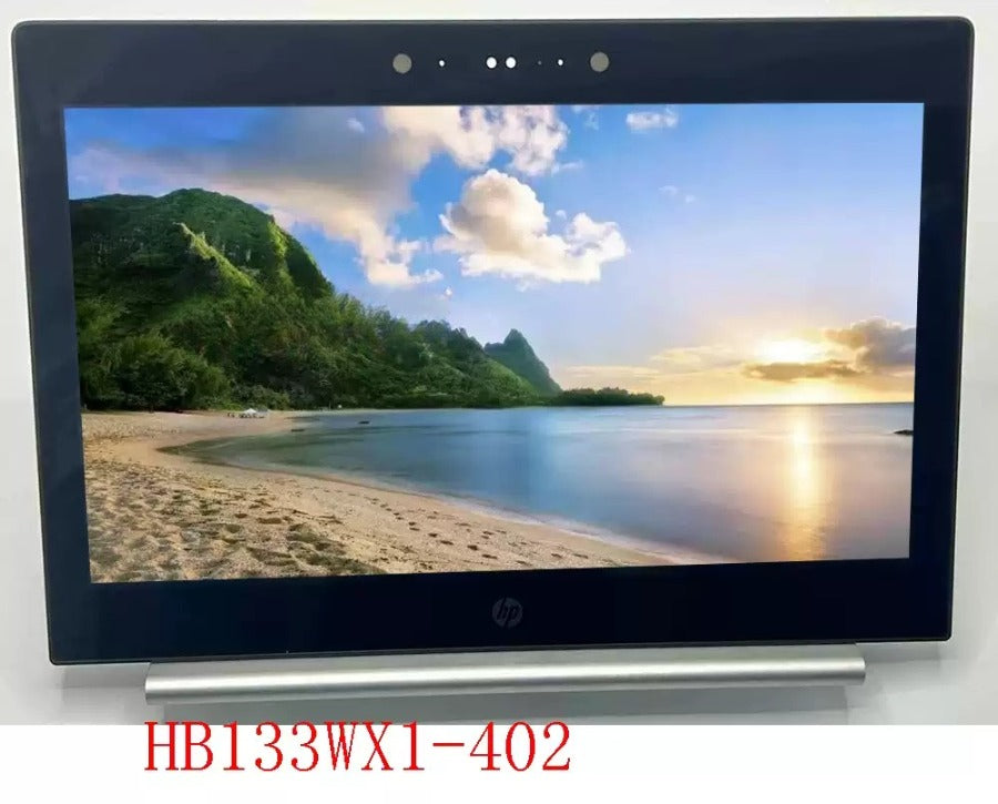 HB133XW1-402 L01073-001 13.3 LCD Laptop LED Digitizer Panel w/Bezel 1366x768 30 Pins for HP ProBook 430 G5 440 G5 G6 x360 430 G5 K12  x360 G5 EE G6 EE G7 EE 60Hz  LCD Display Touch screen Panel Assembly+w/Bezel HP laptop repair parts
