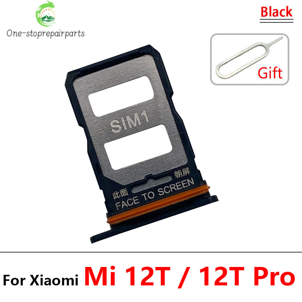 New For Xiaomi Mi 12 12T Pro 12 Lite 12s SIM Card Slot SD Card Tray Holder Adapter Replacement Parts  Xiaomi  Xiao mi phone repair parts