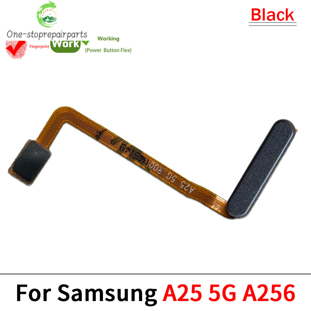 New For Samsung A05s A15 A25 4G 5G Home Button FingerPrint Touch ID Sensor Flex Cable Replacement Parts Samsung phone repair parts