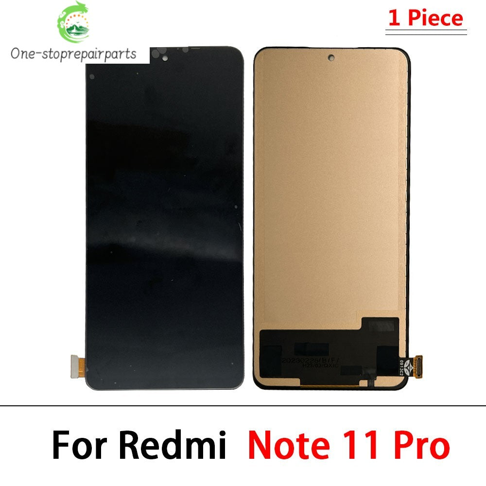 LCD Display For Xiaomi Redmi Note 11 11S Pro 4G 5G Touch Screen Digitizer Panel Assembly 2201117TG 2201117SG Screen Display  Xiaomi  Xiao mi phone repair parts