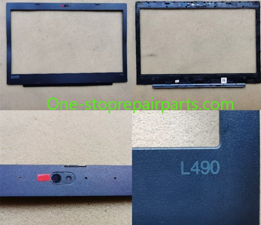 Cover case for Lenovo Thinkpad L480 L485 L490  lcd back housing bezel upper palmrest lower bottom hing cover 01LW315 02DM325 5CB0W66971 5CB0W74087 02DM330 01LW319 Lenovo laptop repair parts